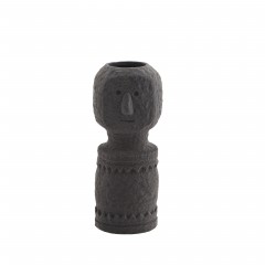 PRIMITIVE STATUE WITH IMPRINTS 